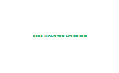 0999 Monster House EUR 0999   Monster House (EUR)